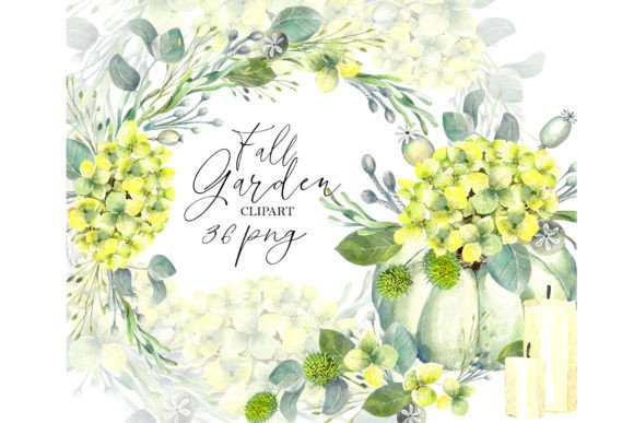 Download Watercolor LUNAR Floral Arrangements Set - Floral arrangements Collection