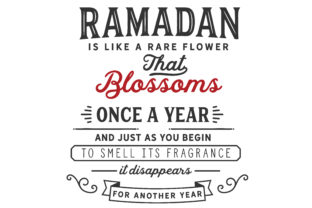 Download Ramadan is Like a Rare Flower That Blossoms - Hat Collection