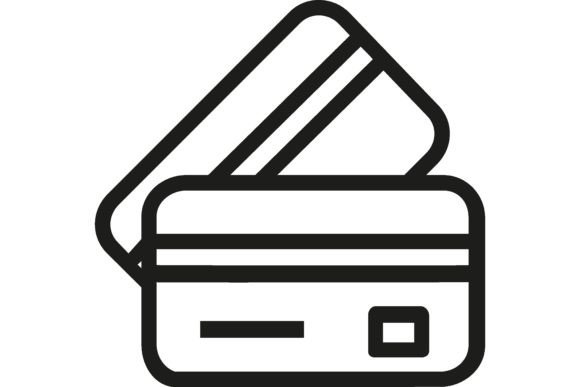 Download Credit Cards Line Icon. Payment, Purchas - Red Collection