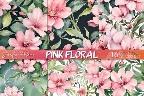 Download Spring Pink Floral Wallpaper Pattern - Floral wallpaper Collection