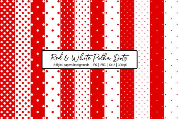 Download Red and White Polka Dots - Red Collection