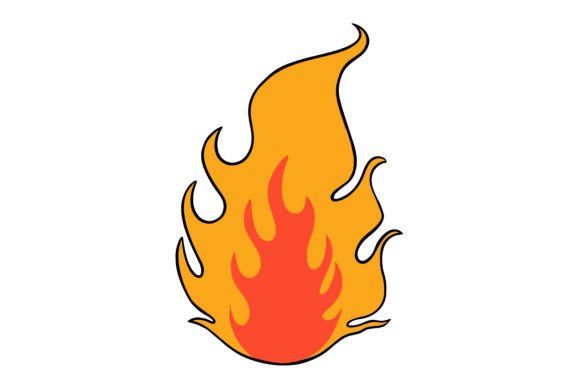 Download Burning Flame Clipart Fire Artwork - Burning Collection