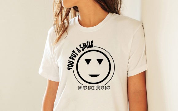 Download You Put a Smile Svg Modern Retro Tshirt - Modern retro Collection