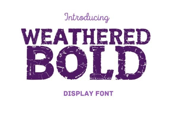 Download Weathered Bold - Red Collection